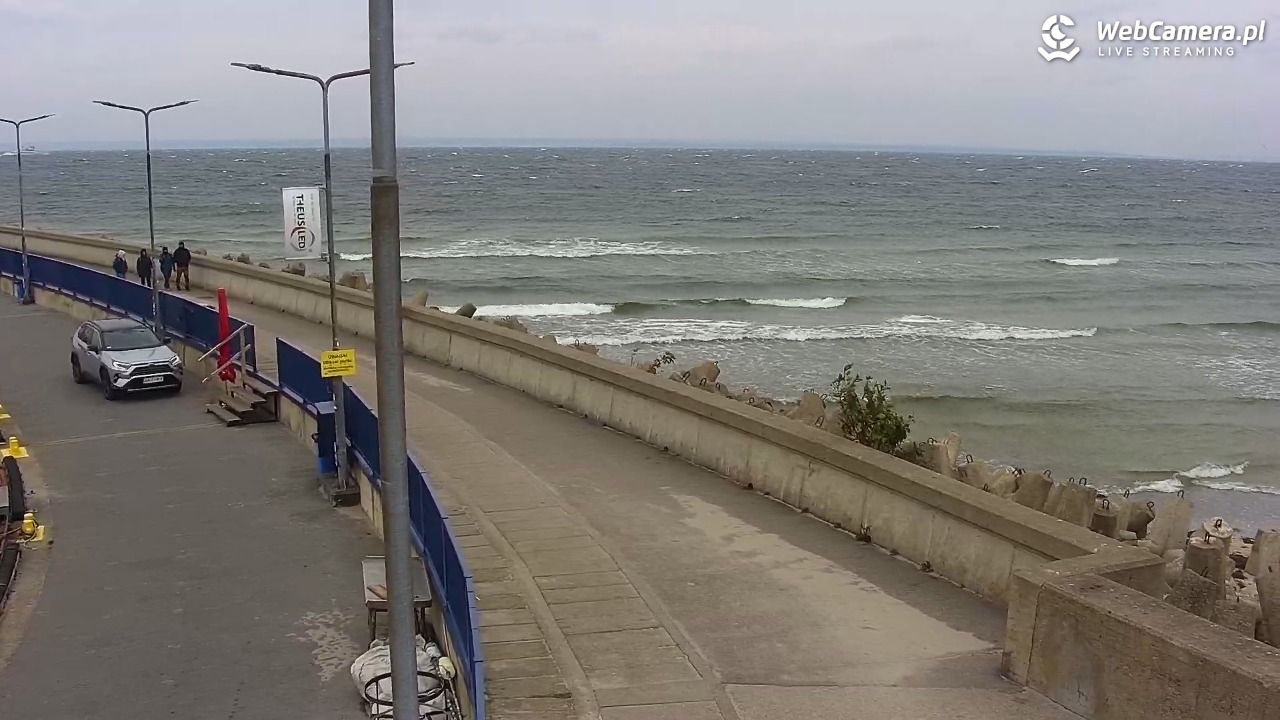 Hel - widok na bulwar i plażę - 04 październik 2025, 14:08