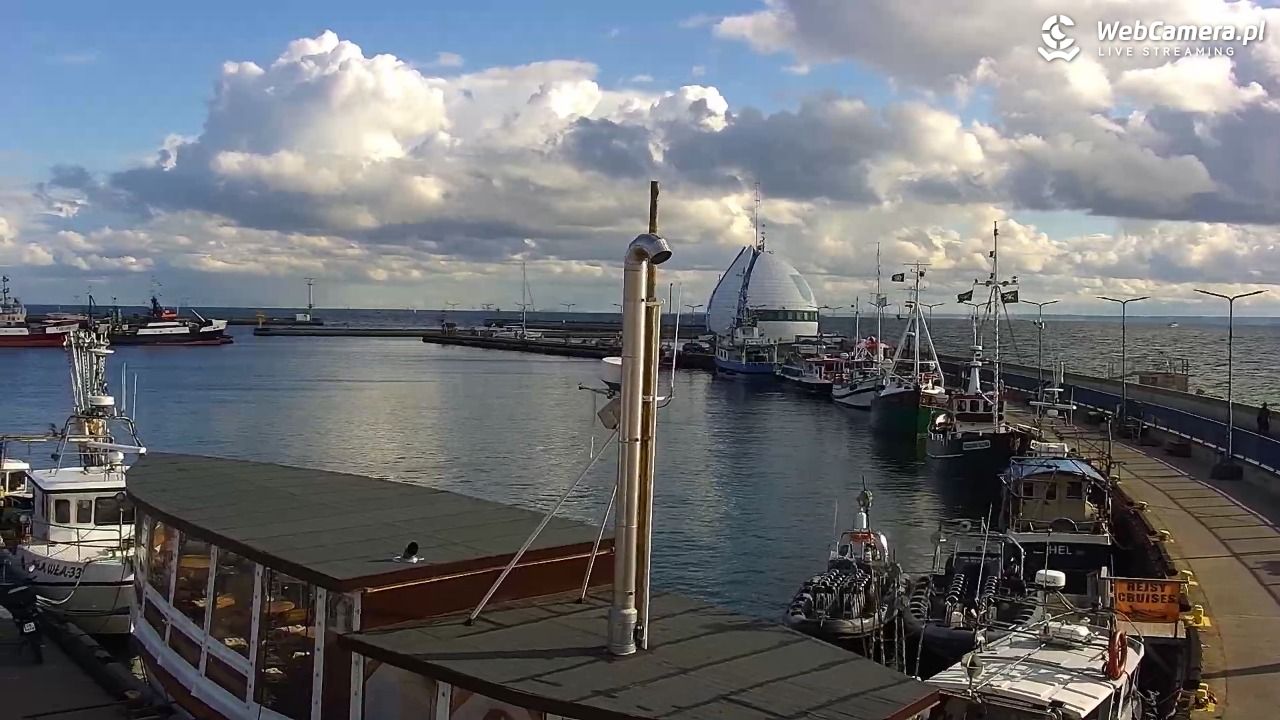 Hel - widok na bulwar i plażę - 14 czerwiec 2026, 18:09