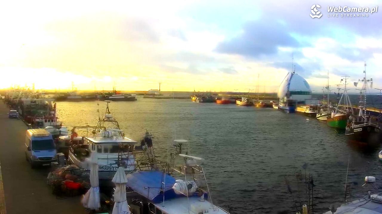 Hel - widok na bulwar i plażę - 21 listopad 2025, 08:59