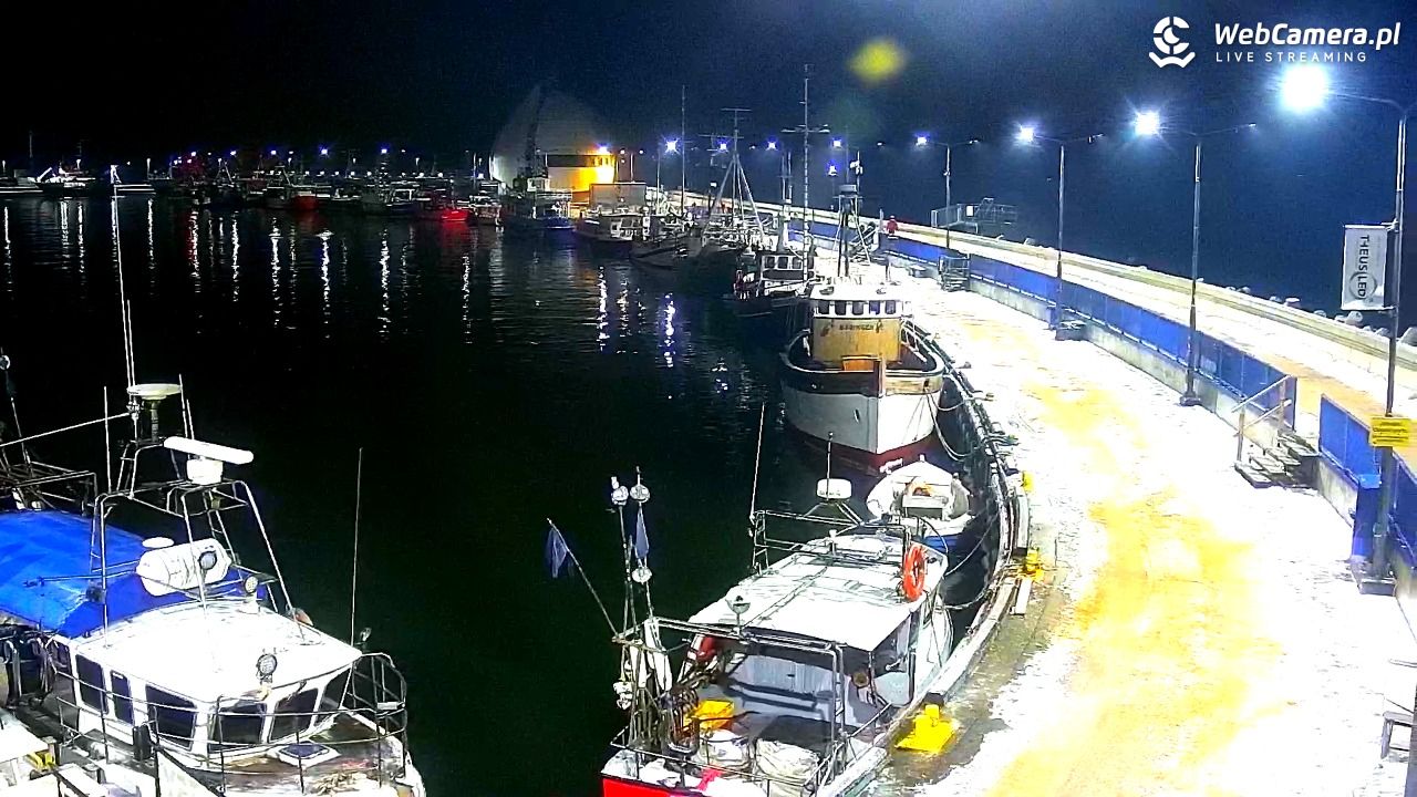 Hel - widok na bulwar i plażę - 27 styczeń 2026, 17:35