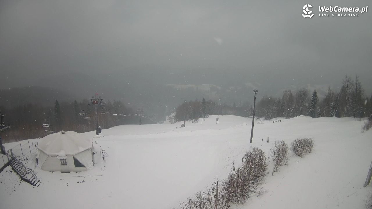 WISŁA HOTEL STOK - górna stacja - 27 marzec 2026, 06:52