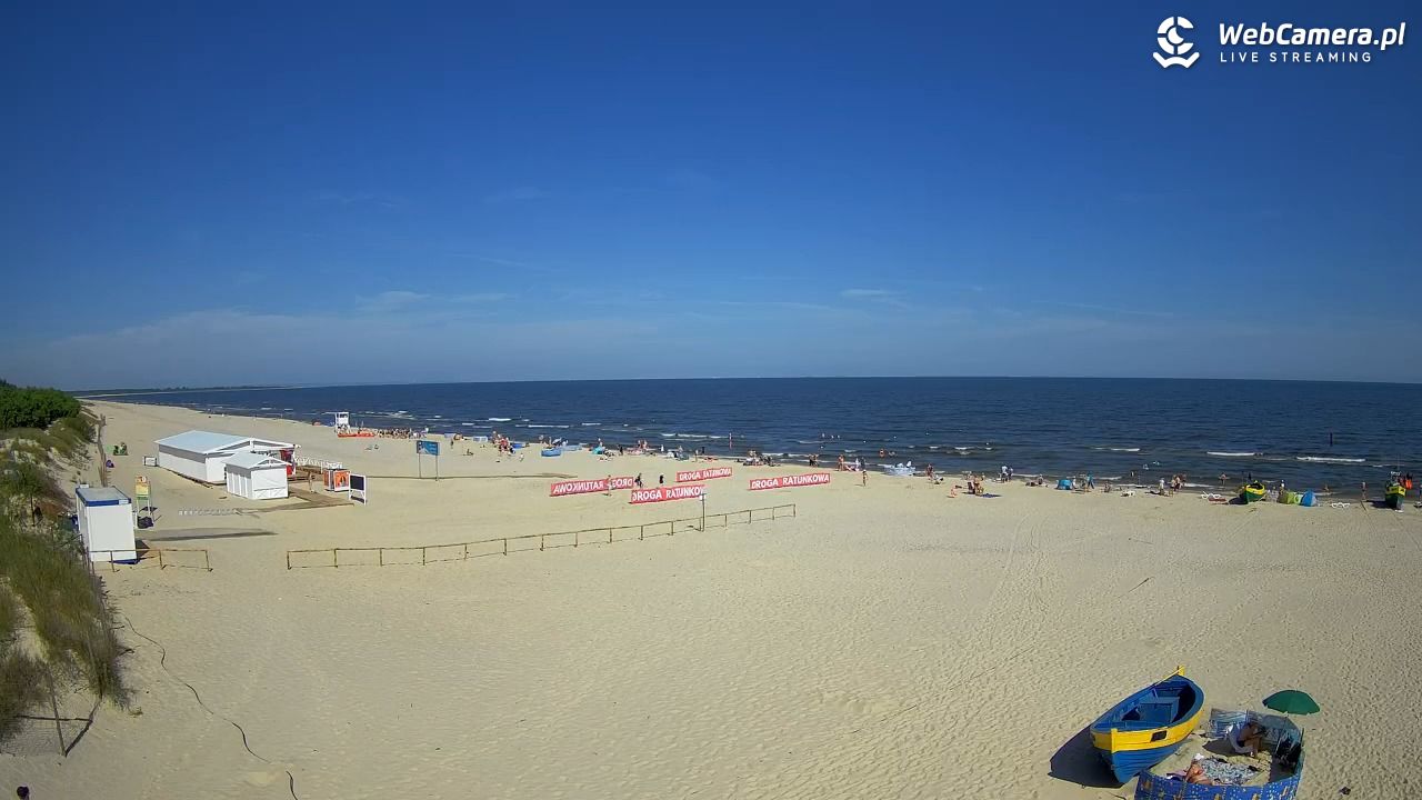 JANTAR - widok na plażę - 29 czerwiec 2026, 09:45