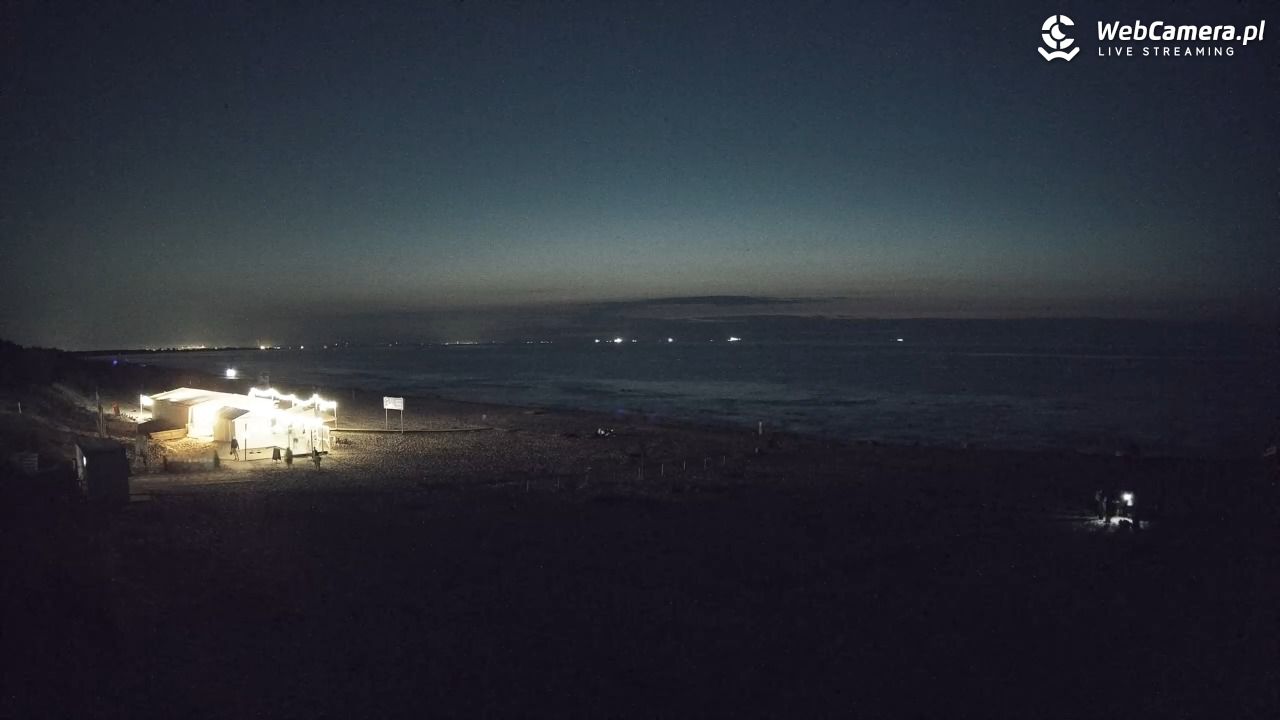 JANTAR - widok na plażę - 04 sierpień 2026, 22:07
