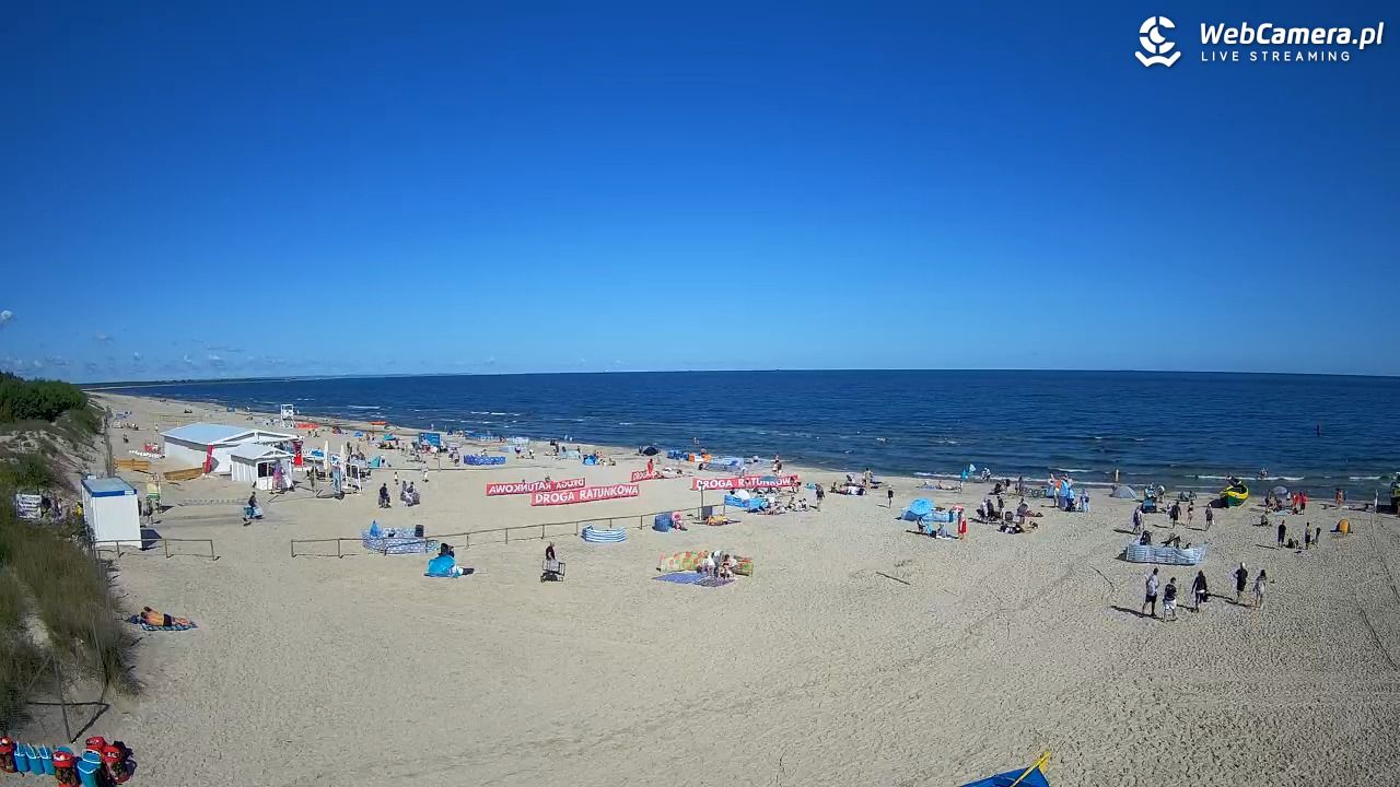 JANTAR - widok na plażę - 02 sierpień 2026, 09:48