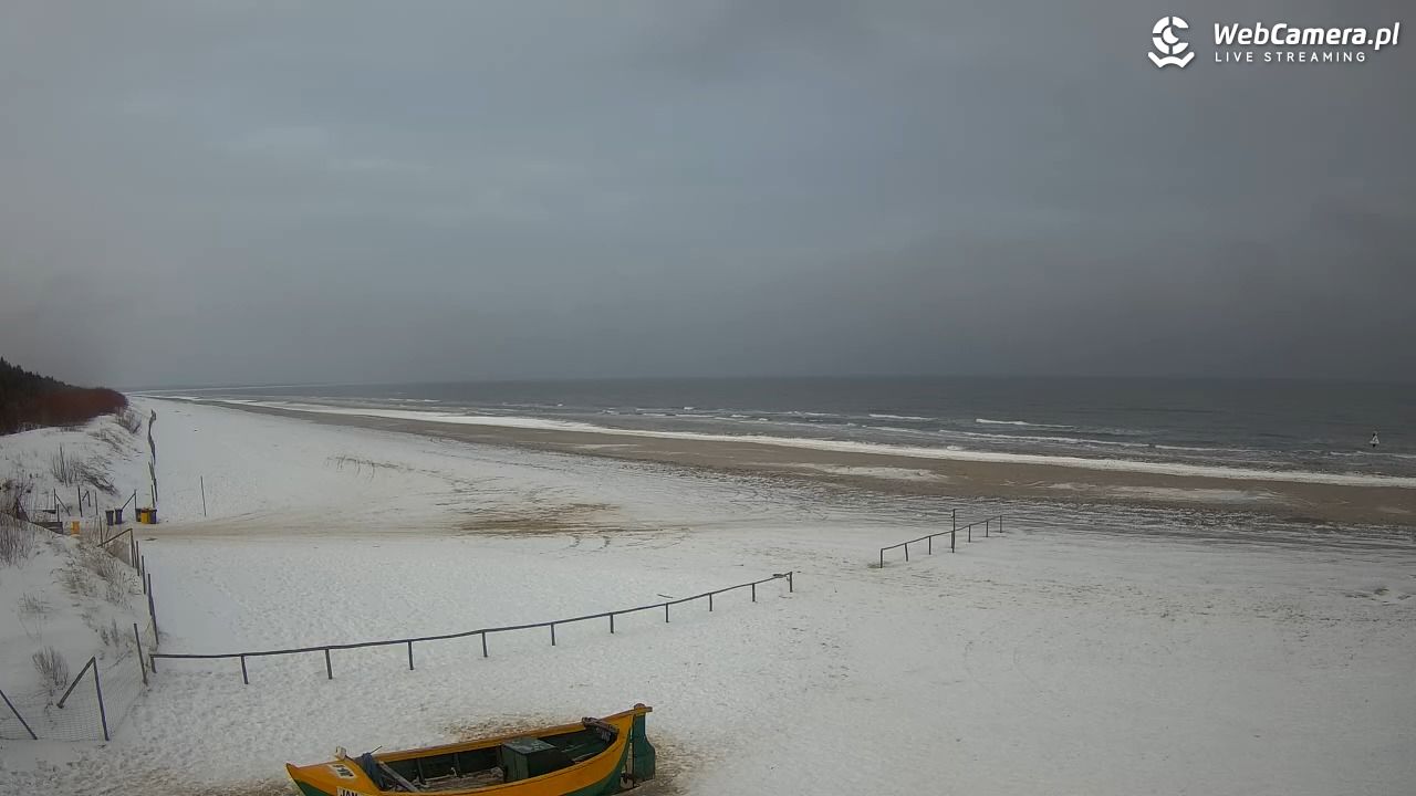 JANTAR - widok na plażę - 06 luty 2026, 08:05