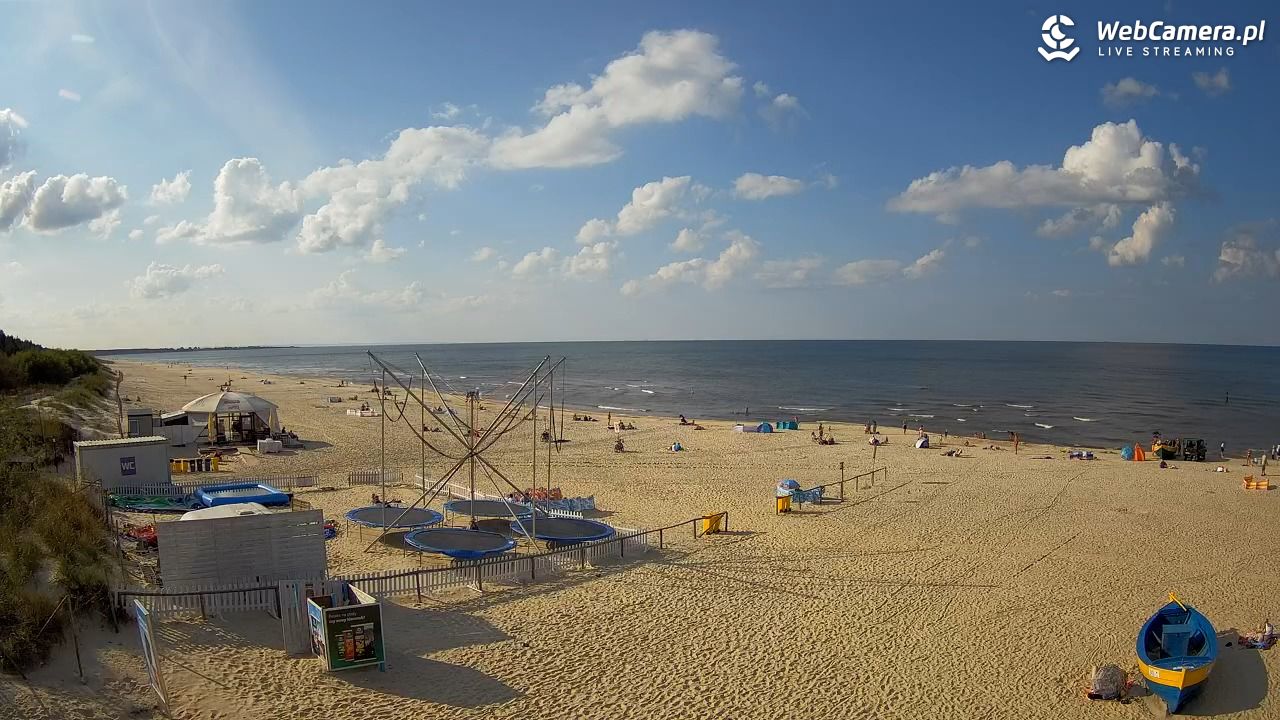 JANTAR - widok na plażę - 10 wresień 2025, 15:57