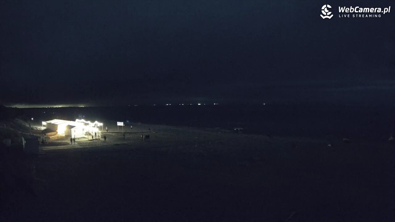 JANTAR - widok na plażę - 01 sierpień 2026, 21:50