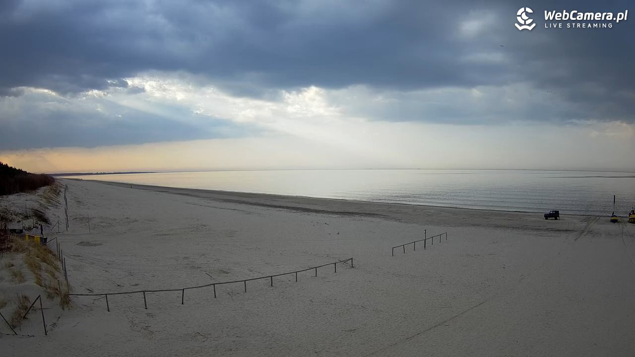 JANTAR - widok na plażę - 23 marzec 2026, 15:55