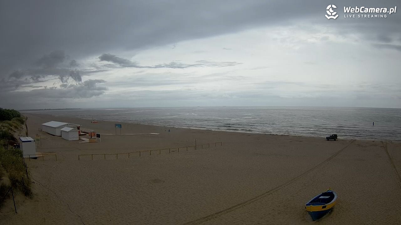 JANTAR - widok na plażę - 01 lipiec 2026, 06:09