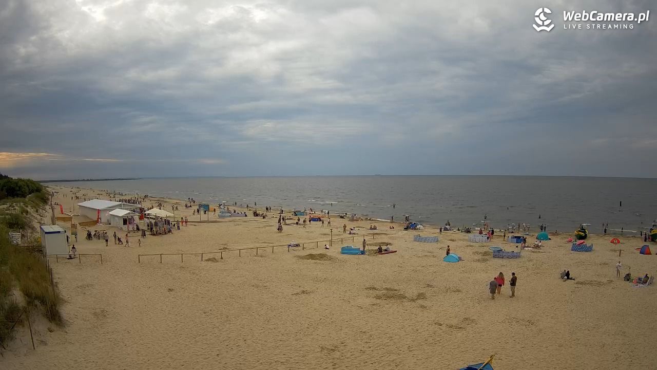 JANTAR - widok na plażę - 04 sierpień 2026, 16:52