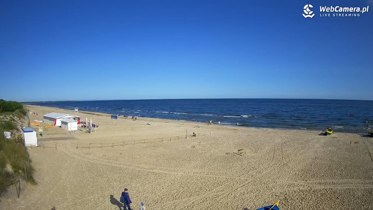JANTAR - widok na plażę - 02 sierpień 2026, 08:22