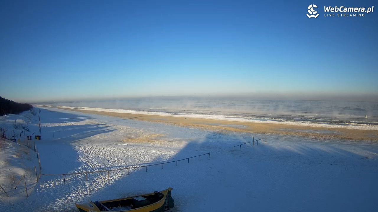 JANTAR - widok na plażę - 03 luty 2026, 09:05