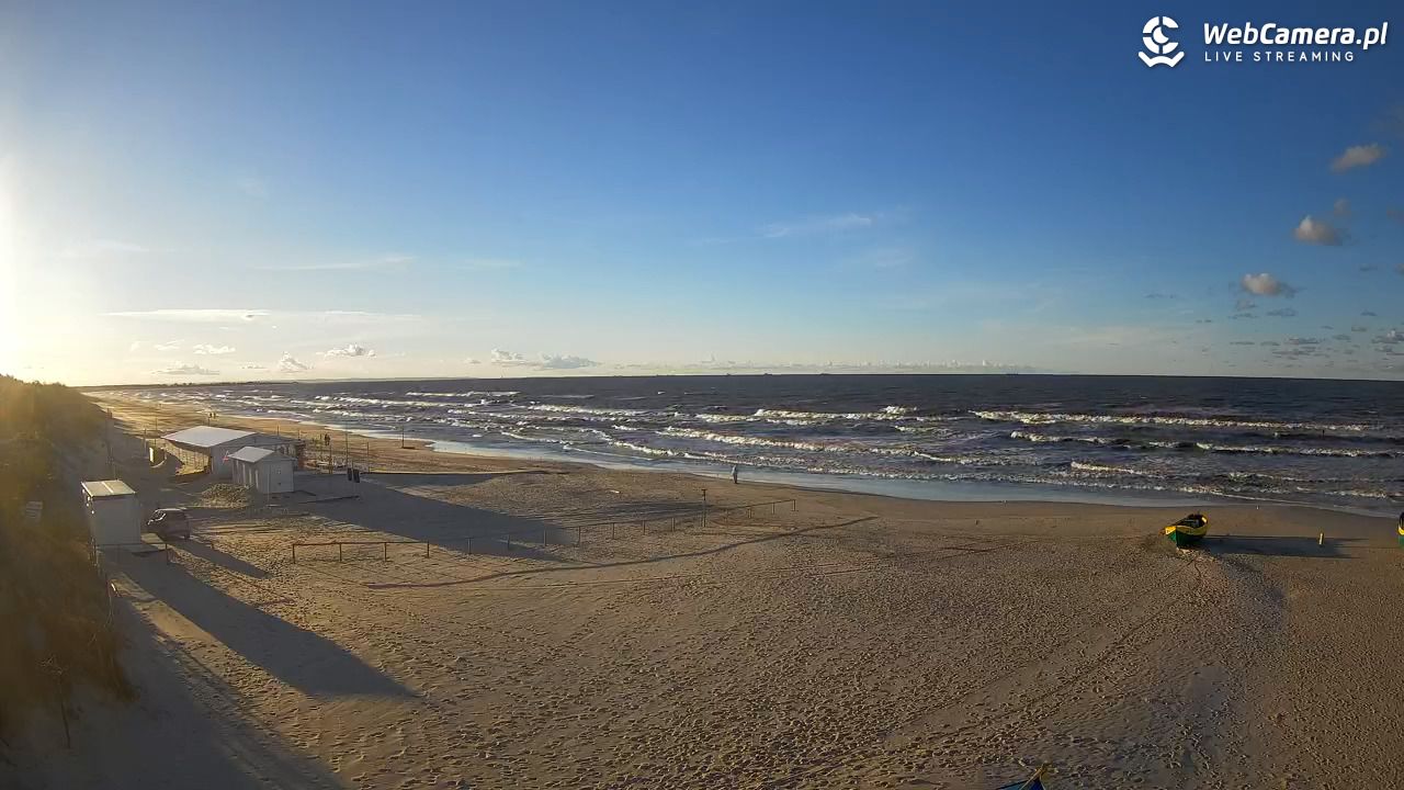JANTAR - widok na plażę - 23 wresień 2026, 17:47