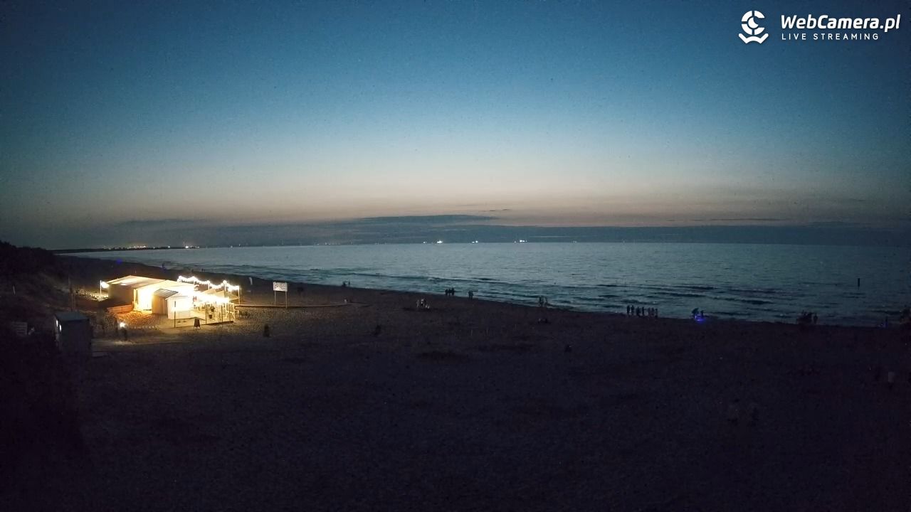 JANTAR - widok na plażę - 04 sierpień 2026, 21:49