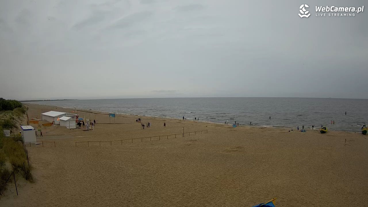 JANTAR - widok na plażę - 01 sierpień 2026, 17:03