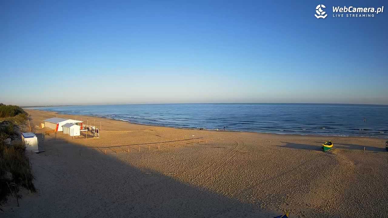 JANTAR - widok na plażę - 27 wresień 2026, 07:29