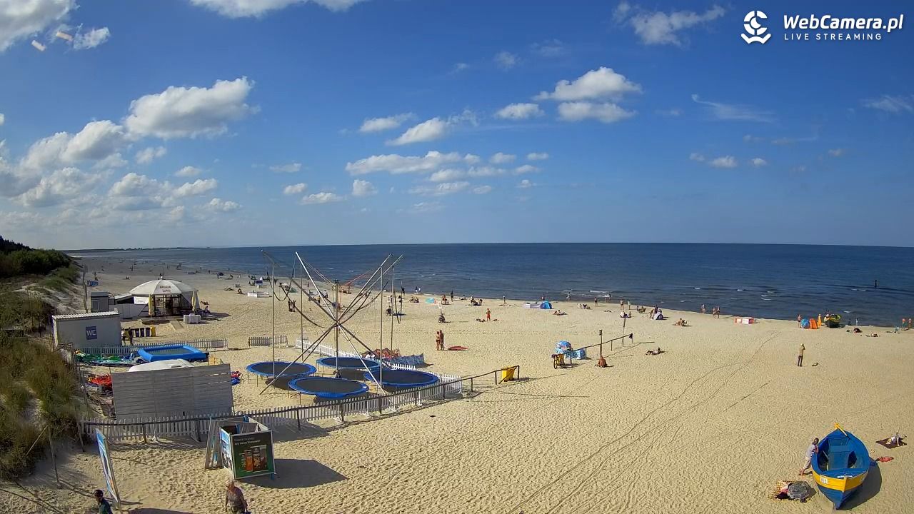 JANTAR - widok na plażę - 10 wresień 2025, 14:17