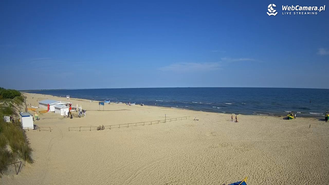 JANTAR - widok na plażę - 04 sierpień 2026, 08:56