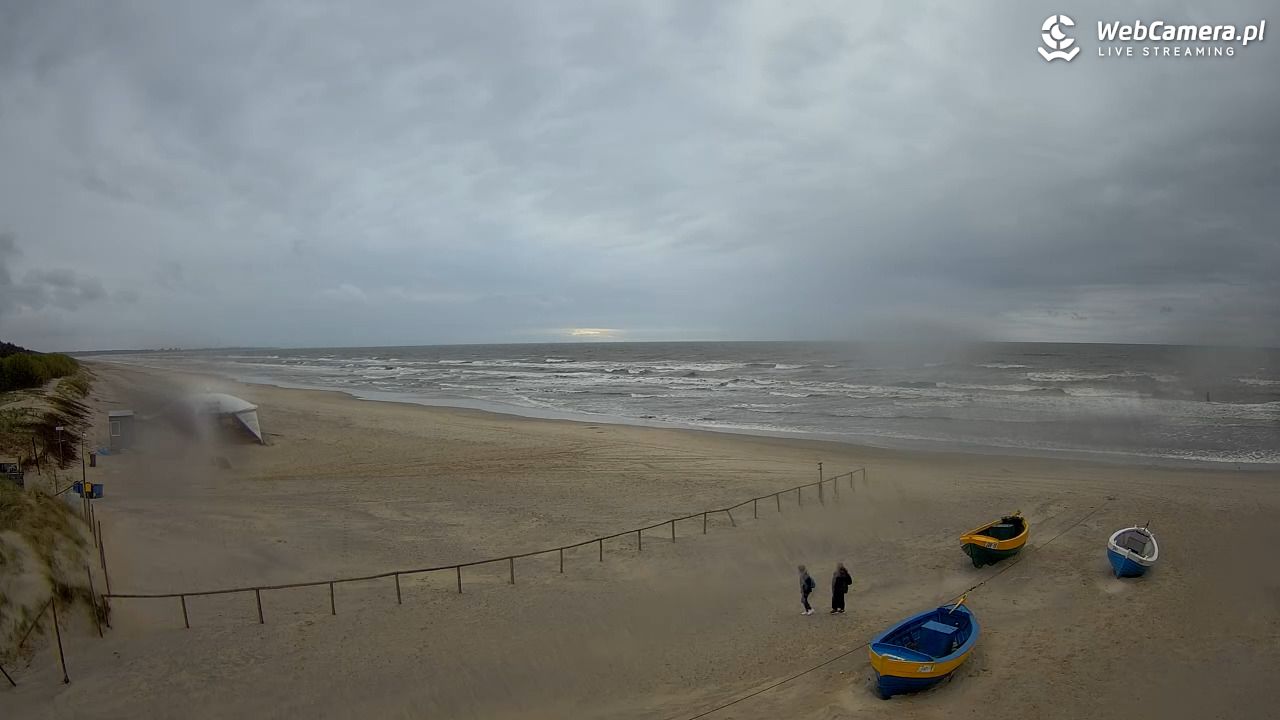 JANTAR - widok na plażę - 17 maj 2025, 18:34