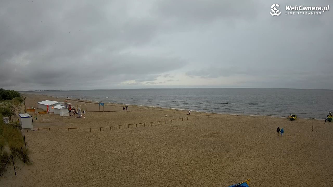 JANTAR - widok na plażę - 01 sierpień 2026, 17:38