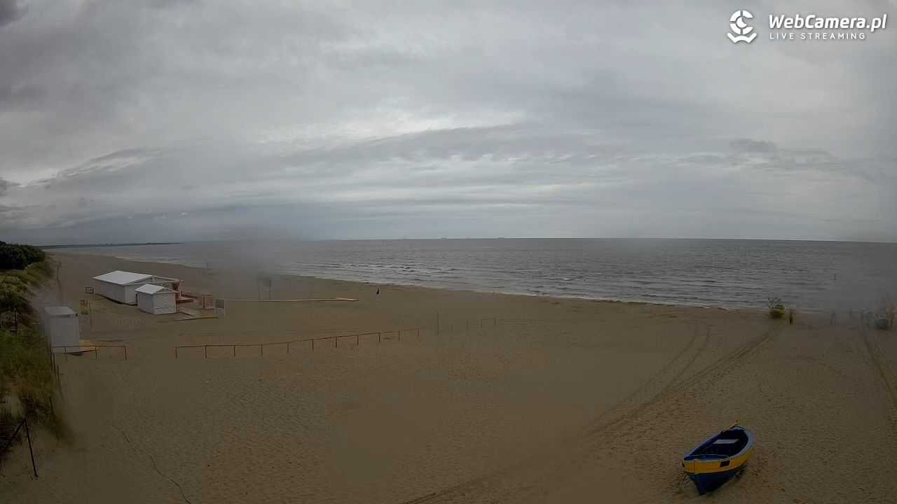 JANTAR - widok na plażę - 01 lipiec 2026, 08:06