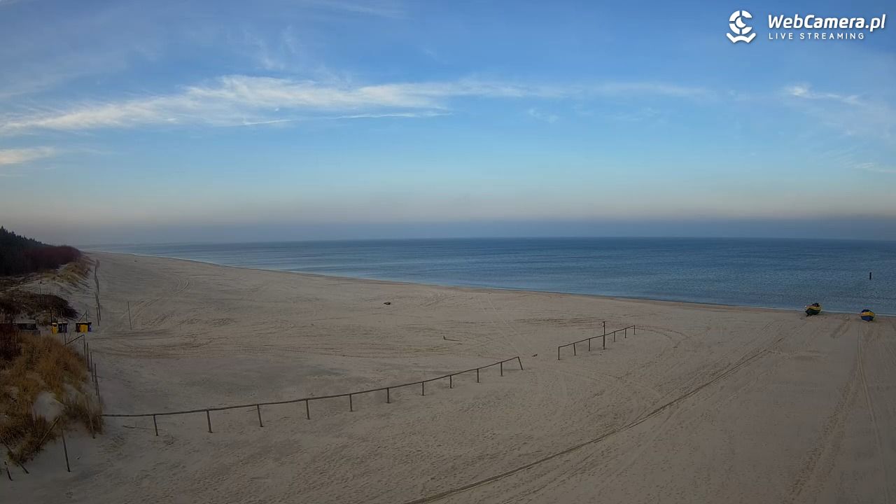 JANTAR - widok na plażę - 16 grudzień 2025, 13:40