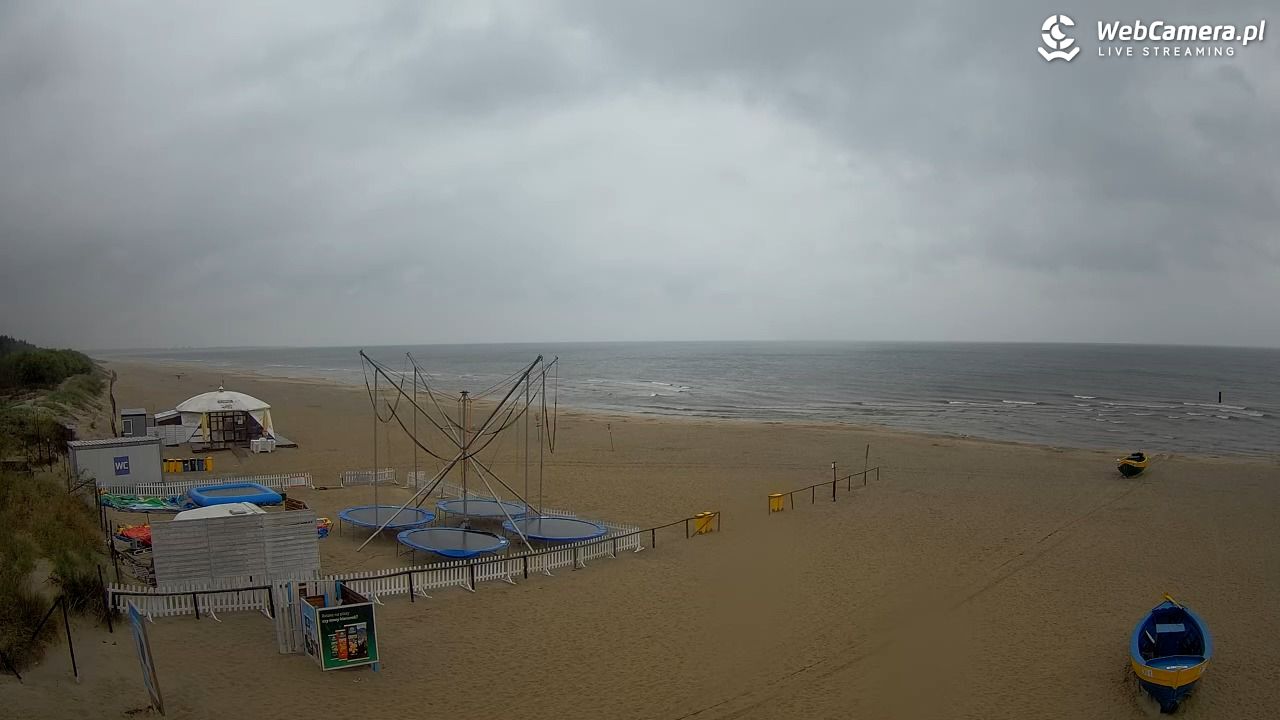 JANTAR - widok na plażę - 11 wresień 2025, 09:26