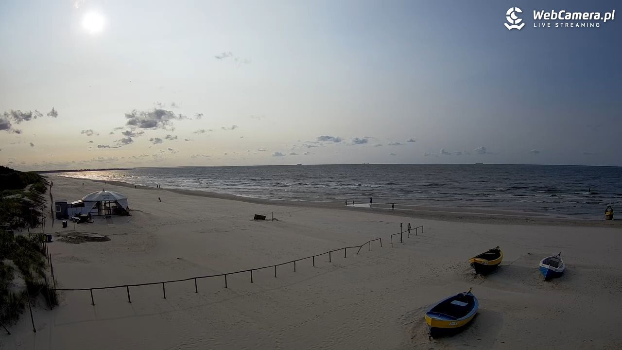 JANTAR - widok na plażę - 09 czerwiec 2025, 18:22