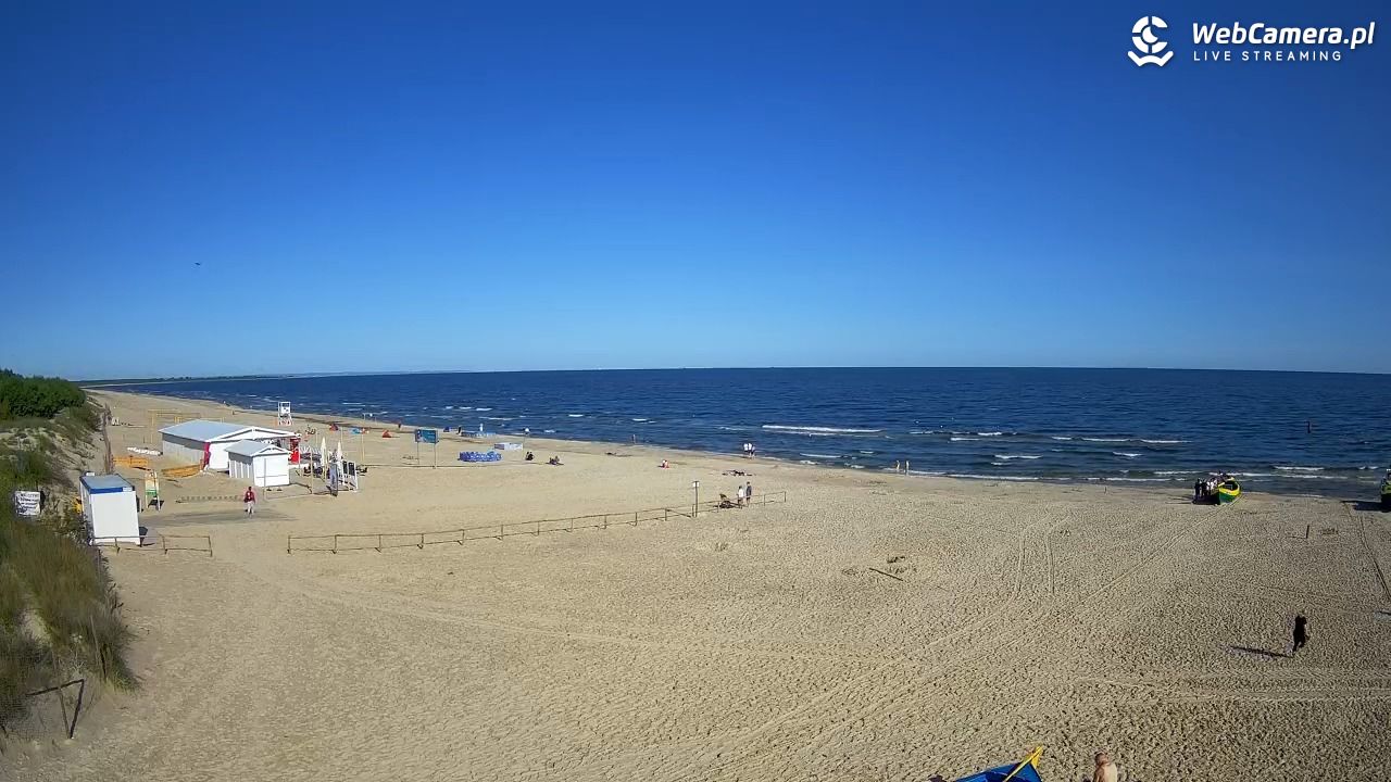 JANTAR - widok na plażę - 02 sierpień 2026, 08:47