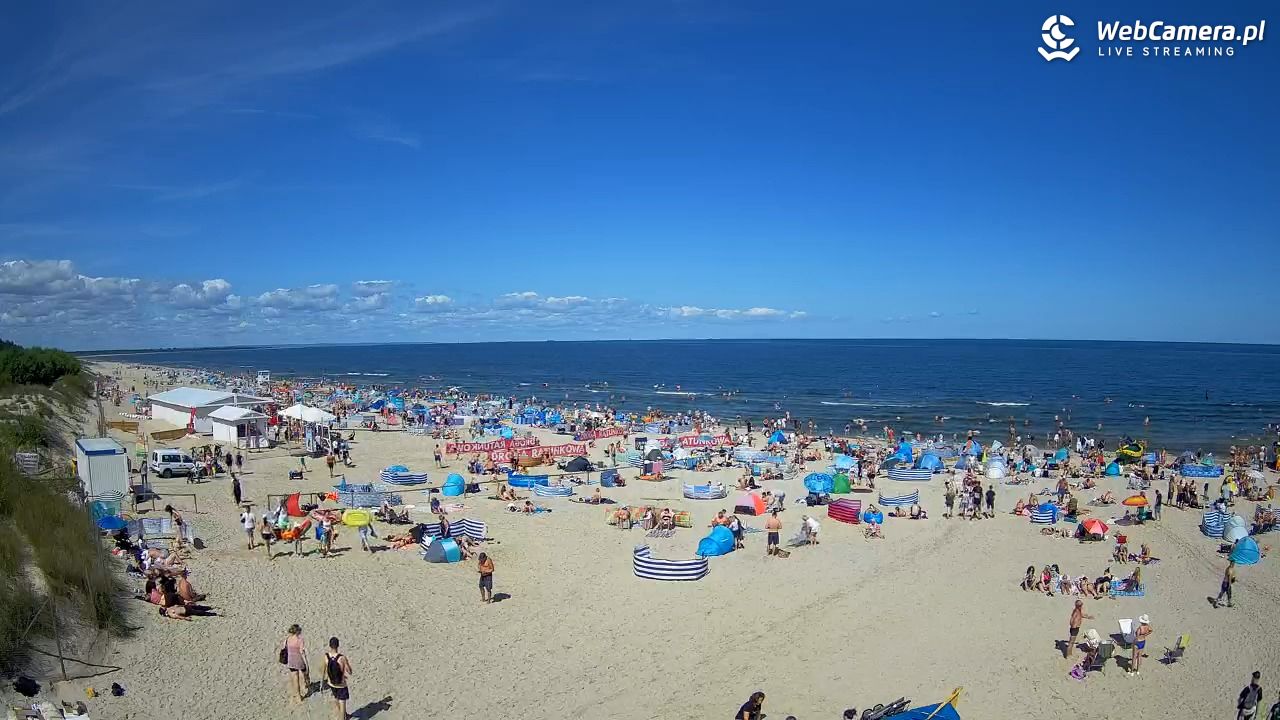 JANTAR - widok na plażę - 02 sierpień 2026, 11:30