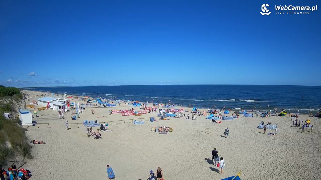 JANTAR - widok na plażę - 02 sierpień 2026, 10:03