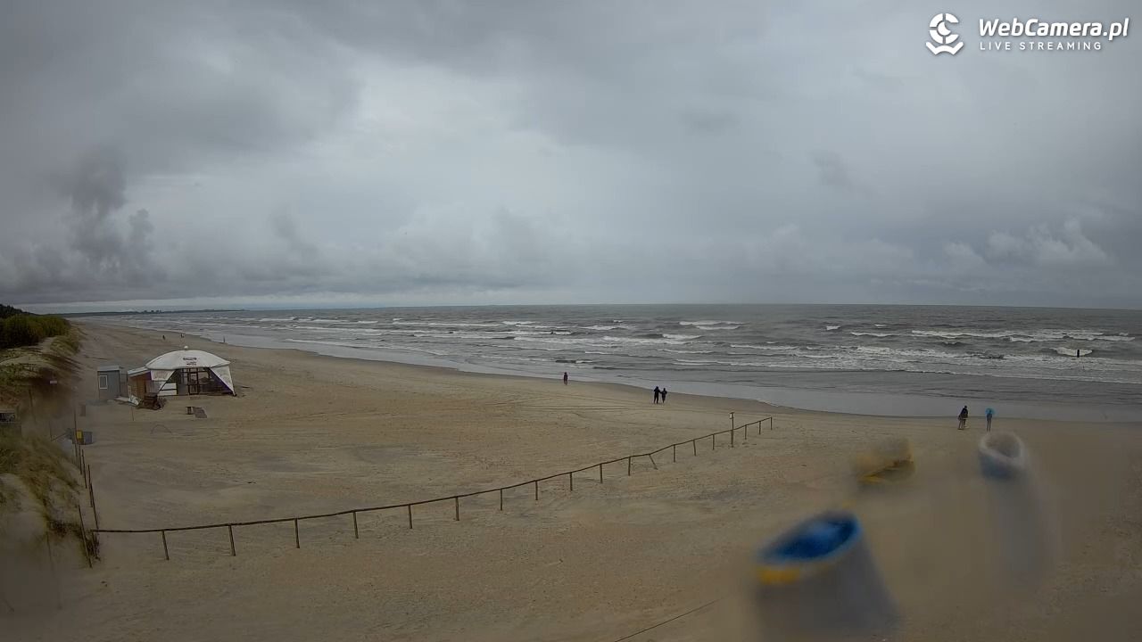 JANTAR - widok na plażę - 17 maj 2025, 14:01
