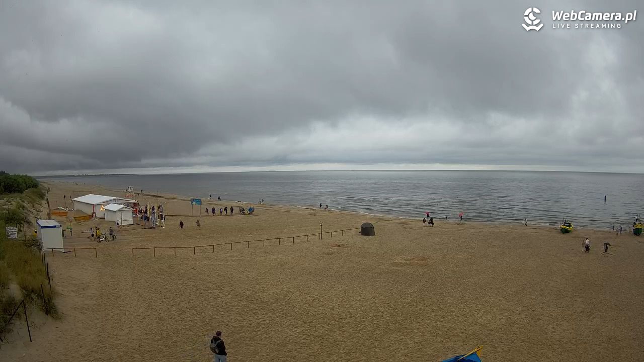 JANTAR - widok na plażę - 01 sierpień 2026, 18:46