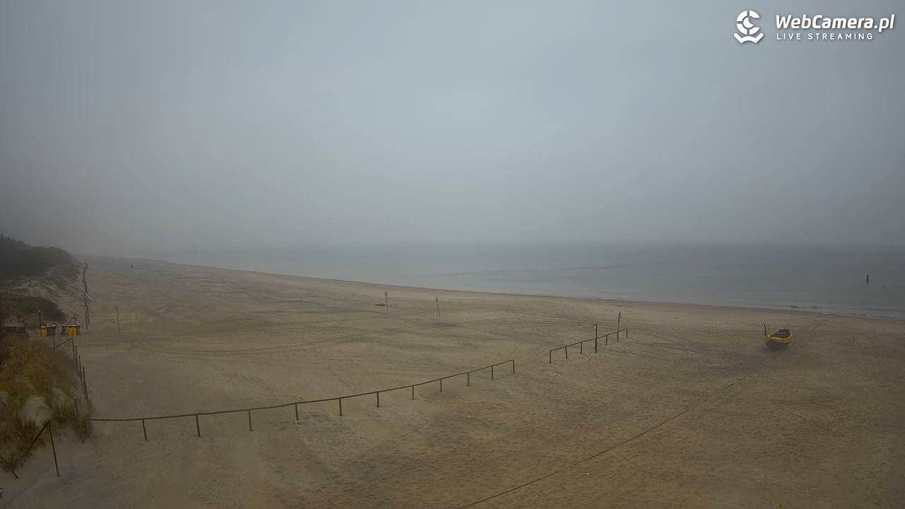 JANTAR - widok na plażę - 02 listopad 2025, 08:27
