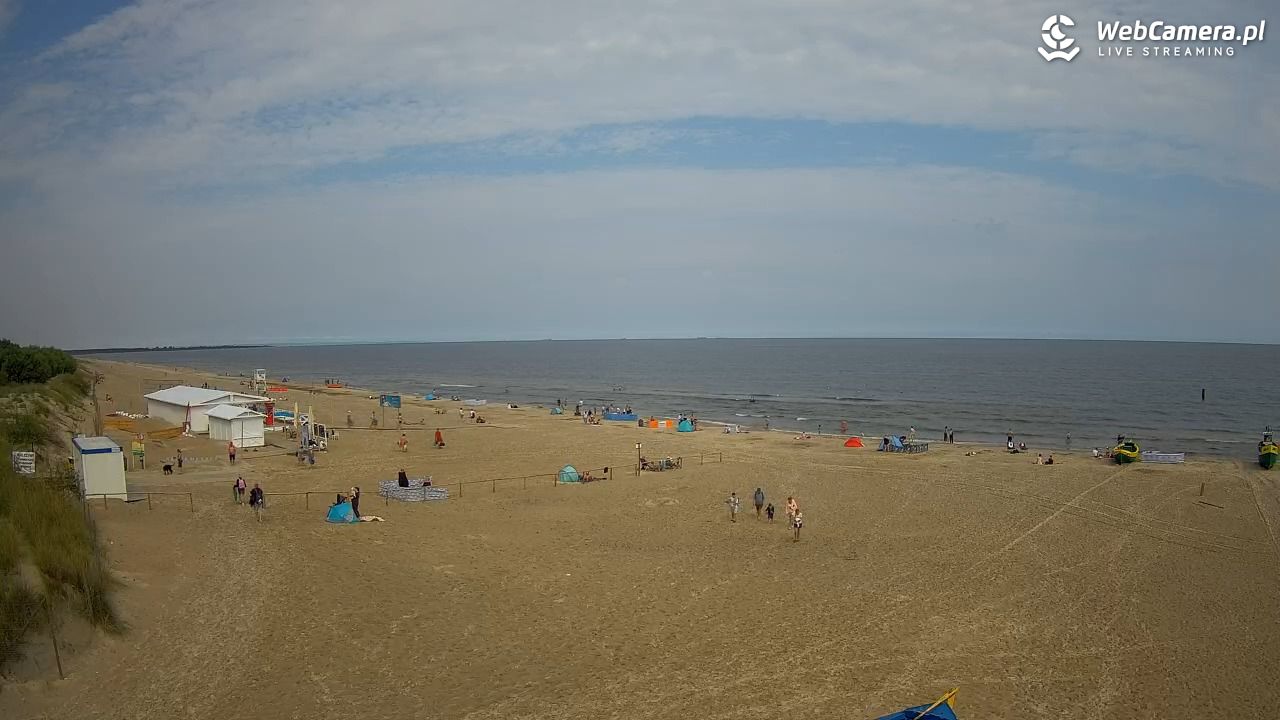 JANTAR - widok na plażę - 01 sierpień 2026, 10:02