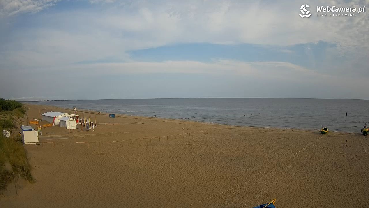 JANTAR - widok na plażę - 01 sierpień 2026, 07:21