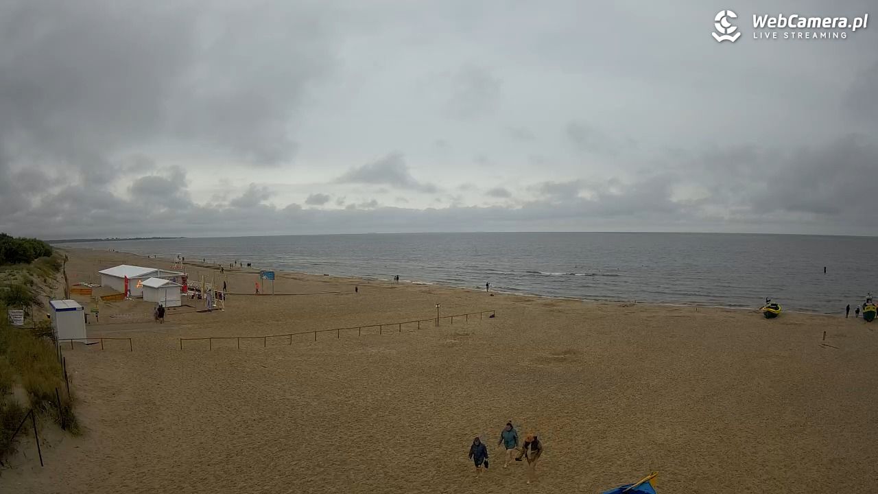 JANTAR - widok na plażę - 01 sierpień 2026, 17:58