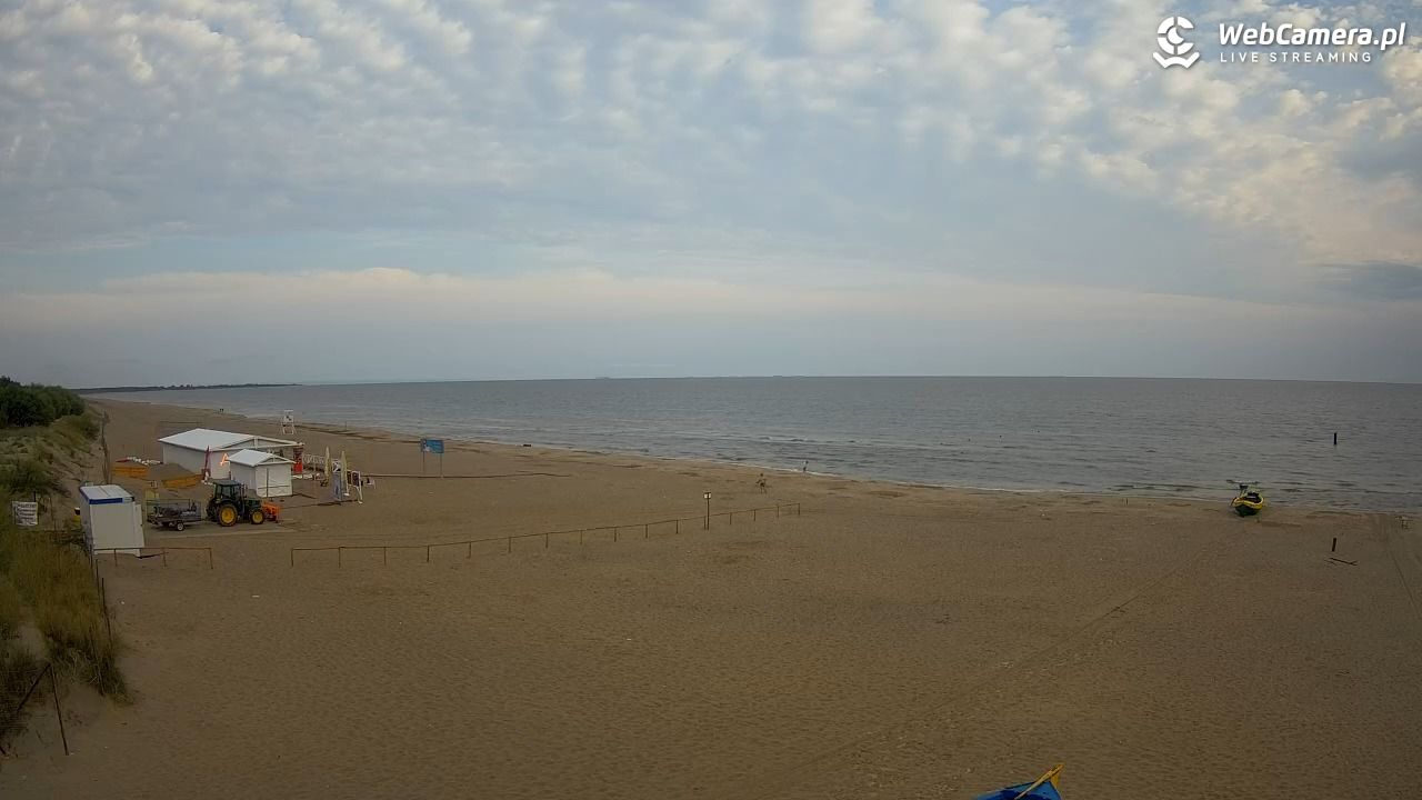 JANTAR - widok na plażę - 01 sierpień 2026, 06:45