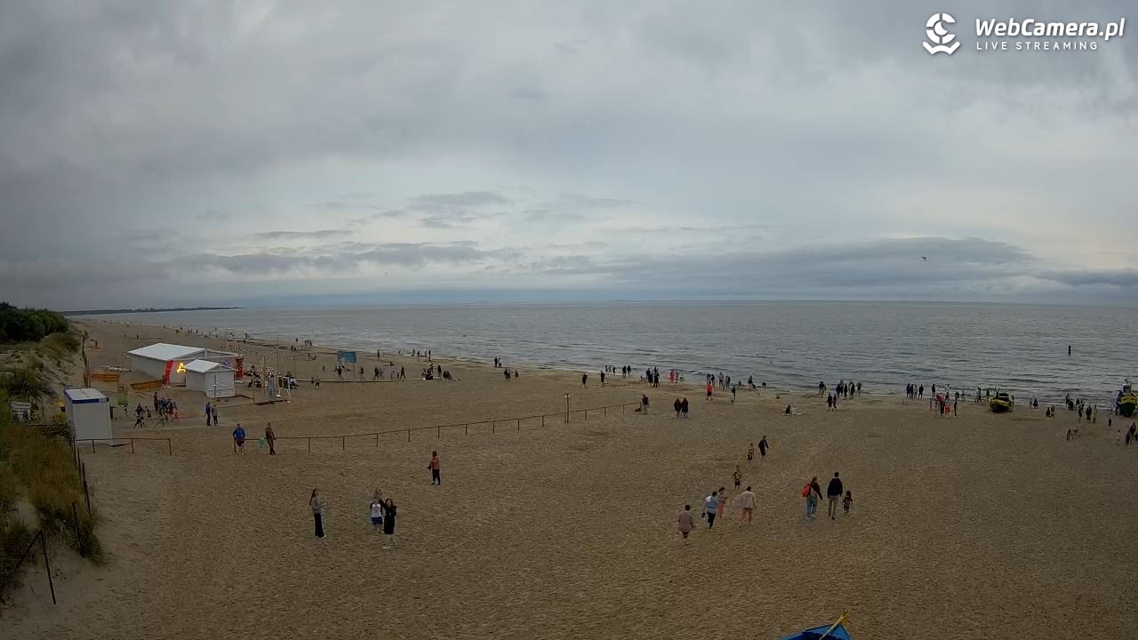JANTAR - widok na plażę - 01 sierpień 2026, 20:05
