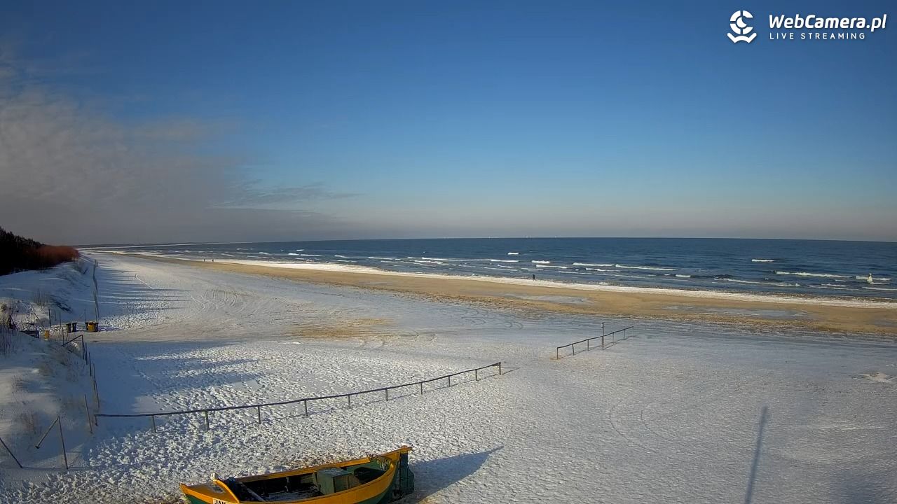 JANTAR - widok na plażę - 04 luty 2026, 11:03
