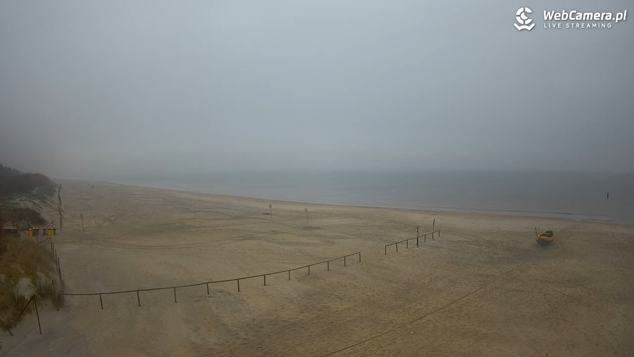JANTAR - widok na plażę - 02 listopad 2025, 08:35