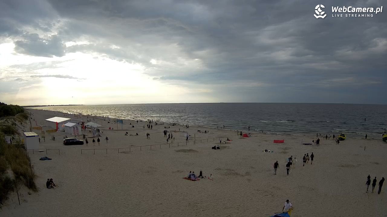 JANTAR - widok na plażę - 04 sierpień 2026, 18:48