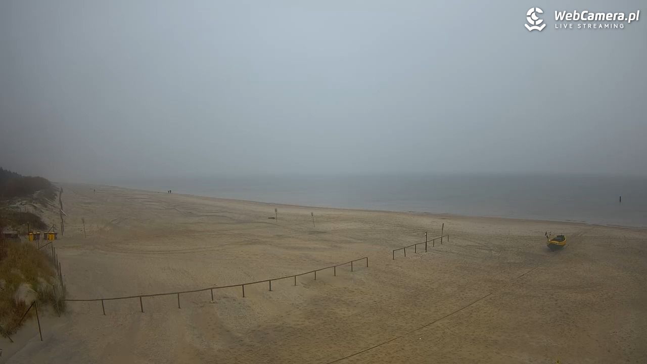 JANTAR - widok na plażę - 02 listopad 2025, 07:38