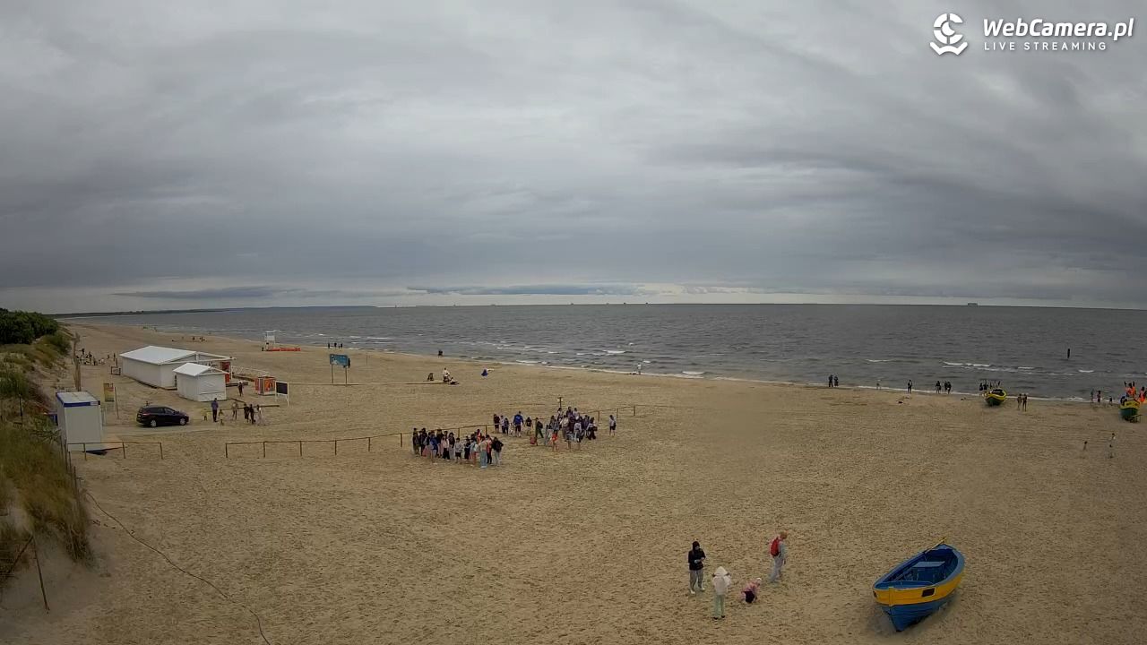 JANTAR - widok na plażę - 01 lipiec 2026, 16:09
