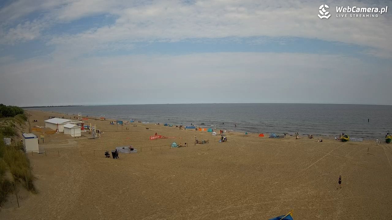 JANTAR - widok na plażę - 01 sierpień 2026, 10:05