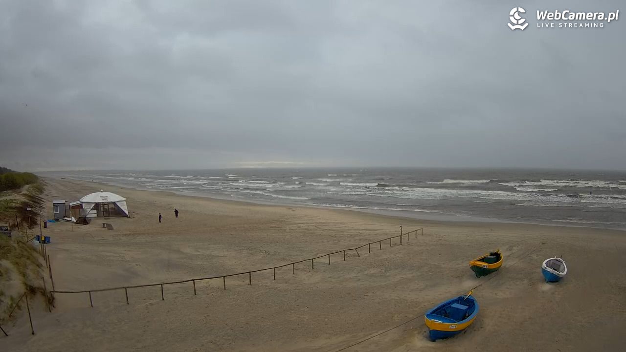 JANTAR - widok na plażę - 17 maj 2025, 19:04