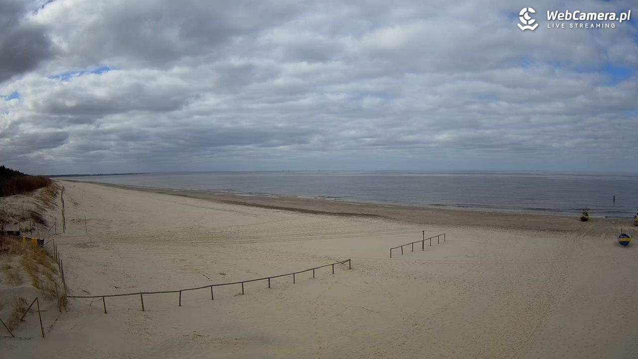 JANTAR - widok na plażę - 26 marzec 2026, 13:28