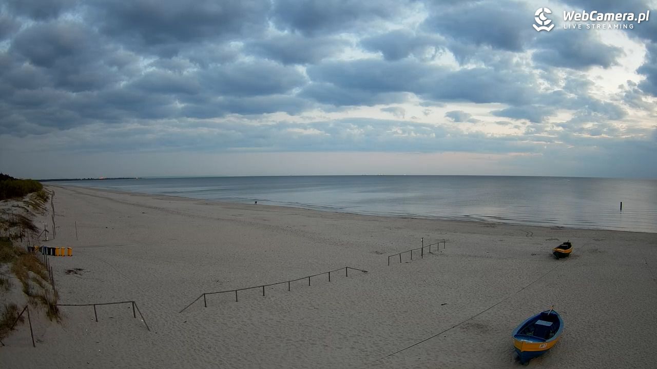 JANTAR - widok na plażę - 11 maj 2026, 04:27