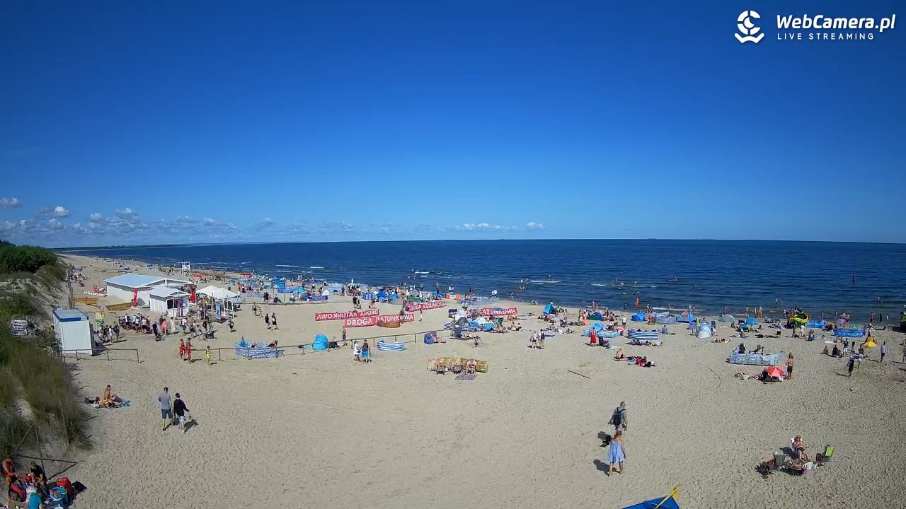 JANTAR - widok na plażę - 02 sierpień 2026, 10:23