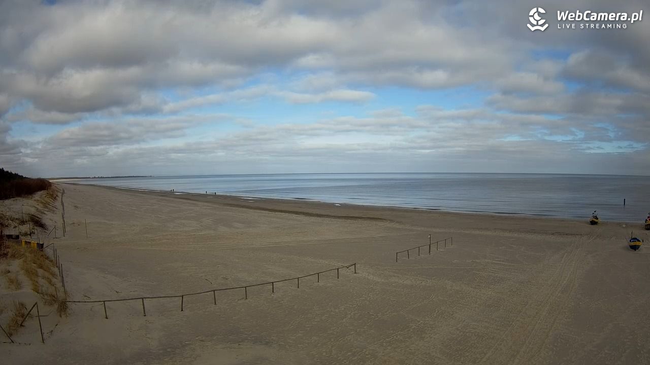 JANTAR - widok na plażę - 26 marzec 2026, 08:54